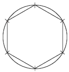 hexagon. 