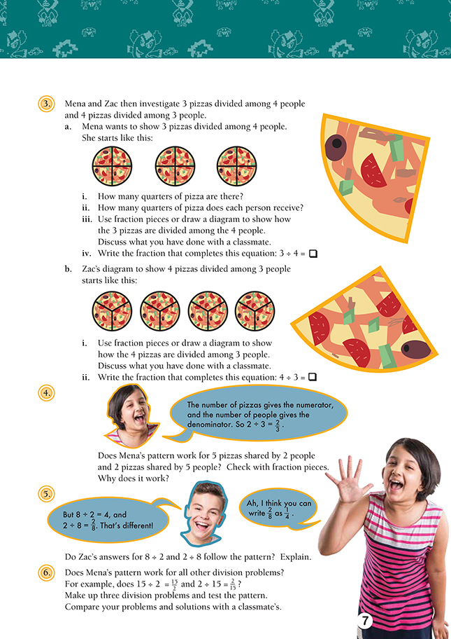 Pizza Split Nz Maths