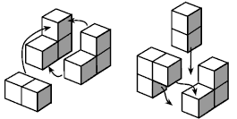 cubes. 