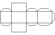Image of the net for a cuboid.