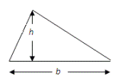 area triangle.