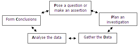 Statistical investigation cycle.
