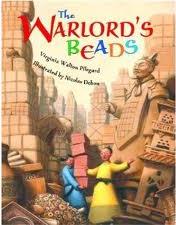 Cover of The Warlord's Beads, by Virginia Walton Pilegard.