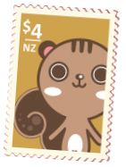 A $4 stamp.