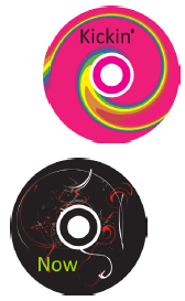 Decorative image of two CDs.