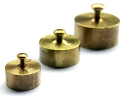 Decorative image of weights.