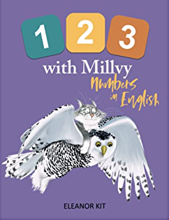 Cover of 123 with Millvy - Numbers in English.