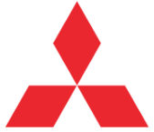 Mitsubishi logo.
