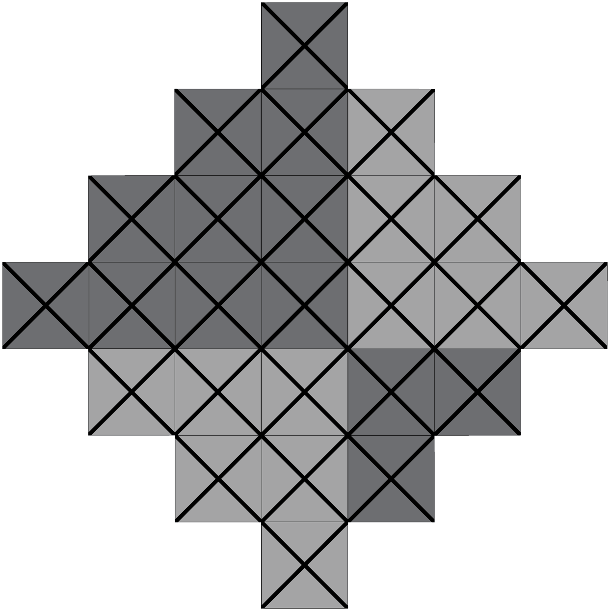 The fourth patiki pattern from Copymaster 2.